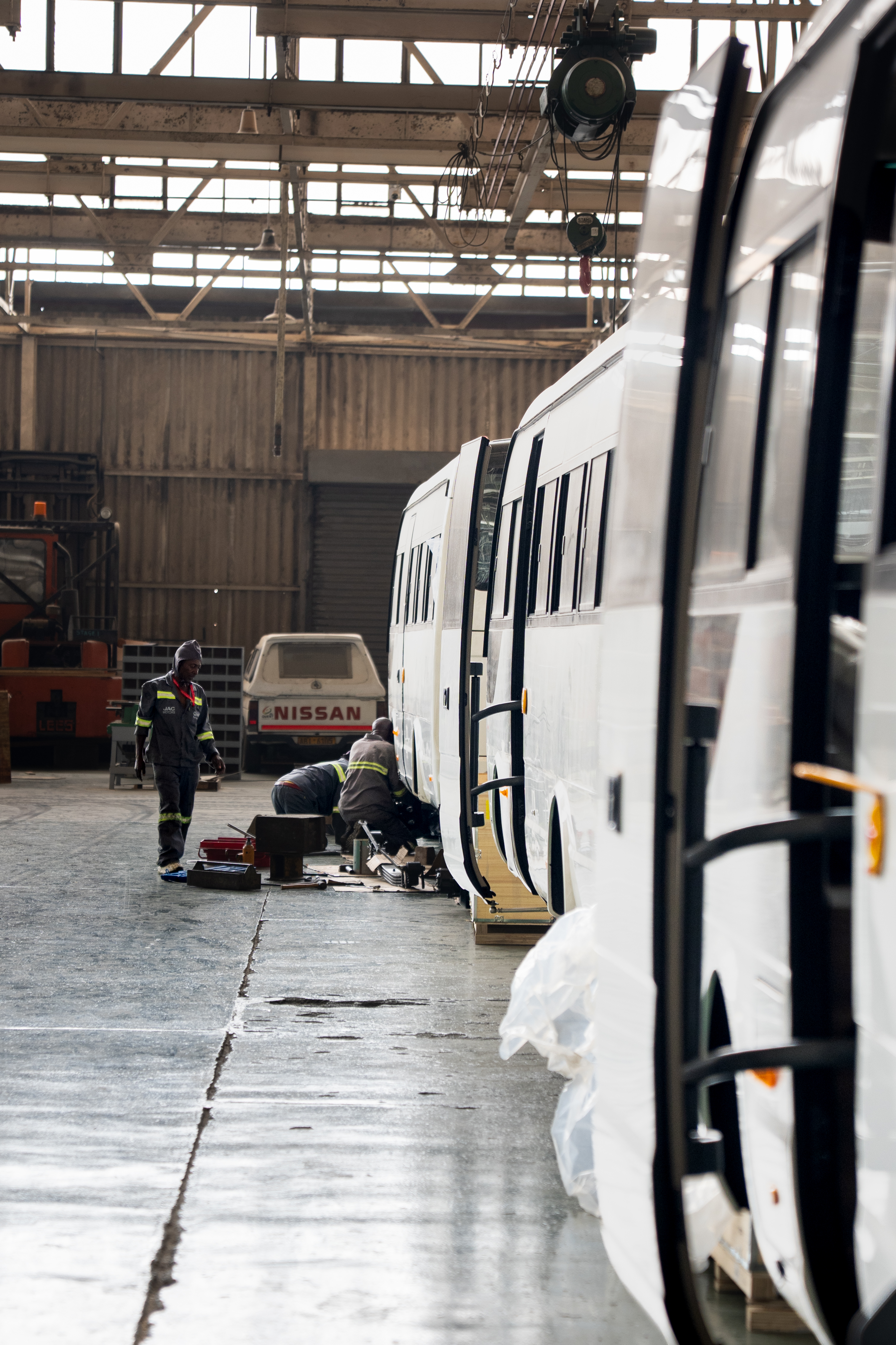 Yutong D7 chassis at QMM Mutare